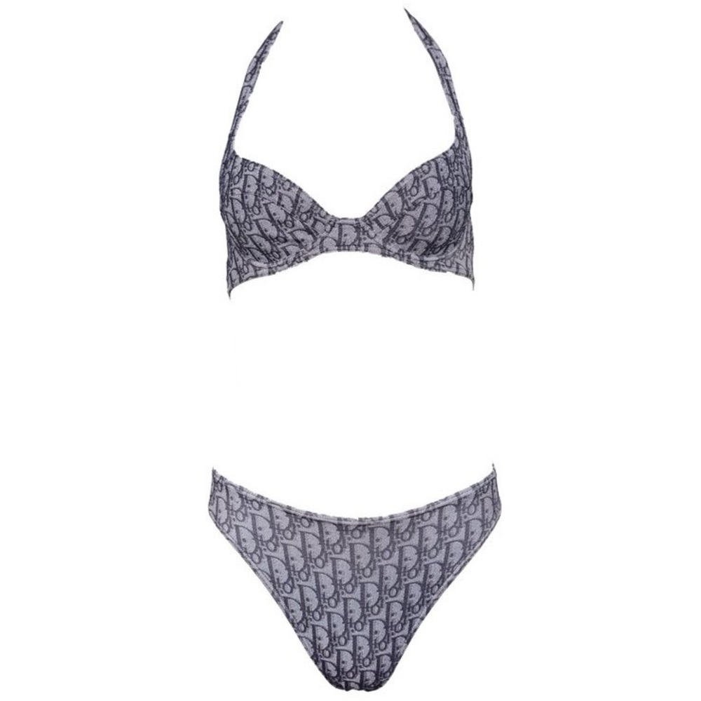 Christian Dior Monogram Trotter Print Bikini